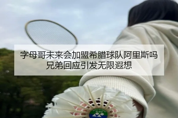 字母哥未来会加盟希腊球队阿里斯吗 兄弟回应引发无限遐想
